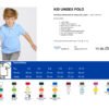 Polo Infantil Unisex